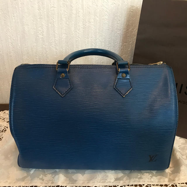 LOUIS VUITTON スピーディ35 ハンドバッグ エピ レザー