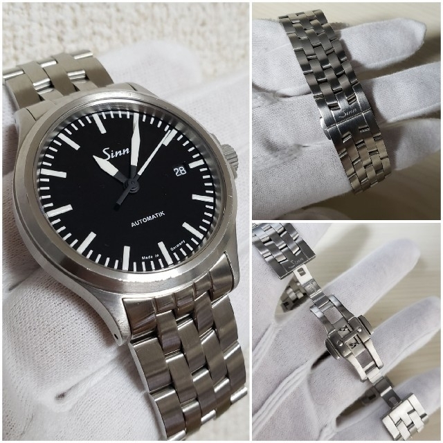 SINN(シン)の【国内正規品】 ジン Sinn 556.M 5連ブレス 機械式腕時計 メンズの時計(腕時計(アナログ))の商品写真