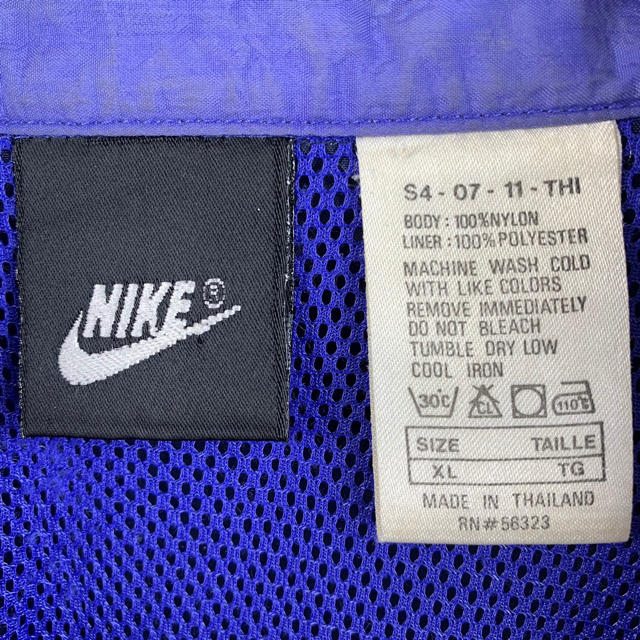 NIKE(ナイキ)のカーネル石原サンダースさん 専用 ナイキ マルチカラーゆるだぼ 90s ナイロン メンズのジャケット/アウター(ナイロンジャケット)の商品写真