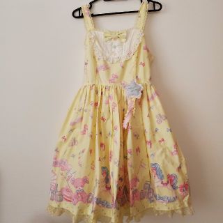 アンジェリックプリティー(Angelic Pretty)のAngelic Pretty dreamyベビールームJSK 激レア セット(ひざ丈ワンピース)