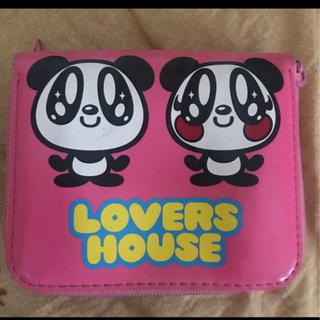 ラバーズハウス(LOVERS HOUSE)のLOVERS HOUSE パンダ ピンク 財布 パスモケース(財布)