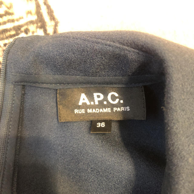 A.P.C(アーペーセー)のa.p.c ワンピース ほぼ未使用 レディースのワンピース(ミニワンピース)の商品写真