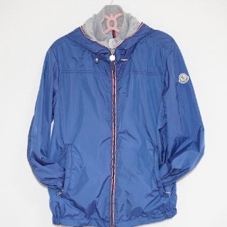 モンクレール(MONCLER)のモンクレール　パッカブルナイロンジャケット　パーカー　moncler ブルー(ナイロンジャケット)