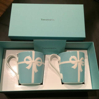ティファニー(Tiffany & Co.)のティファニー♡ペアマグカップ(グラス/カップ)