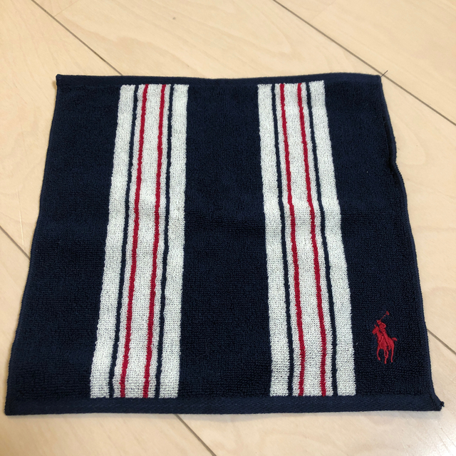 Ralph Lauren(ラルフローレン)の新品！ラルフローレン　タオルハンカチ2枚セット メンズのファッション小物(ハンカチ/ポケットチーフ)の商品写真