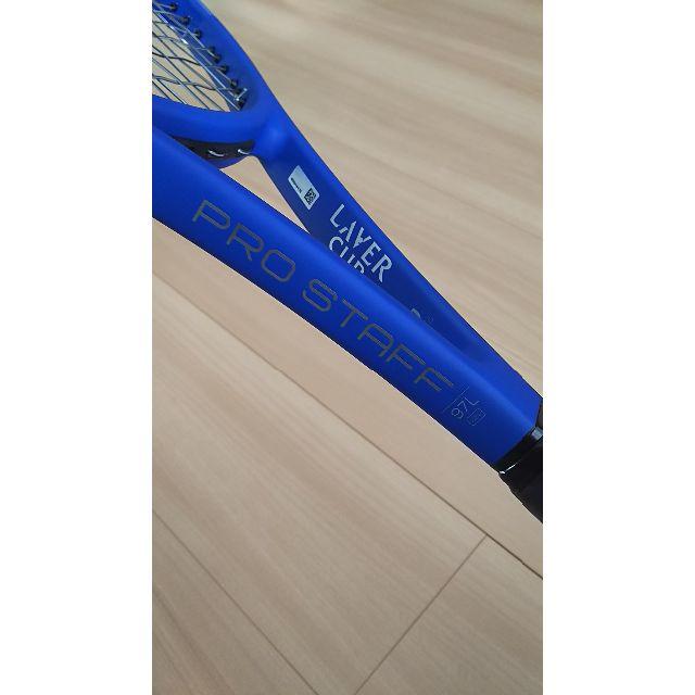 wilson(ウィルソン)のPRO STAFF LAVER CUP 97L BLUE in BLUE スポーツ/アウトドアのテニス(ラケット)の商品写真