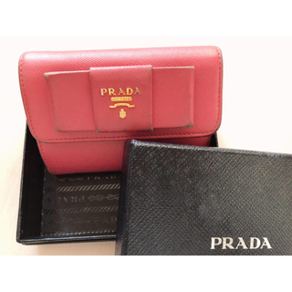 プラダ(PRADA)の【ギャランティカード付】プラダ/財布(財布)