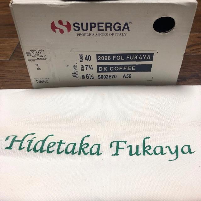 SUPERGA(スペルガ)のSUPERGA per Hidetaka Fukaya ハイカットスニーカー メンズの靴/シューズ(スニーカー)の商品写真