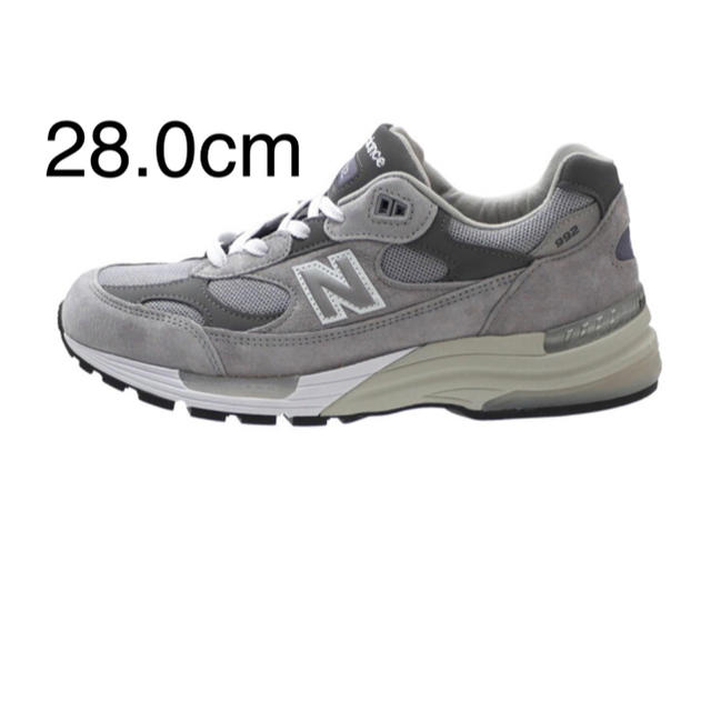 New Balance M992GR 28.0スニーカー