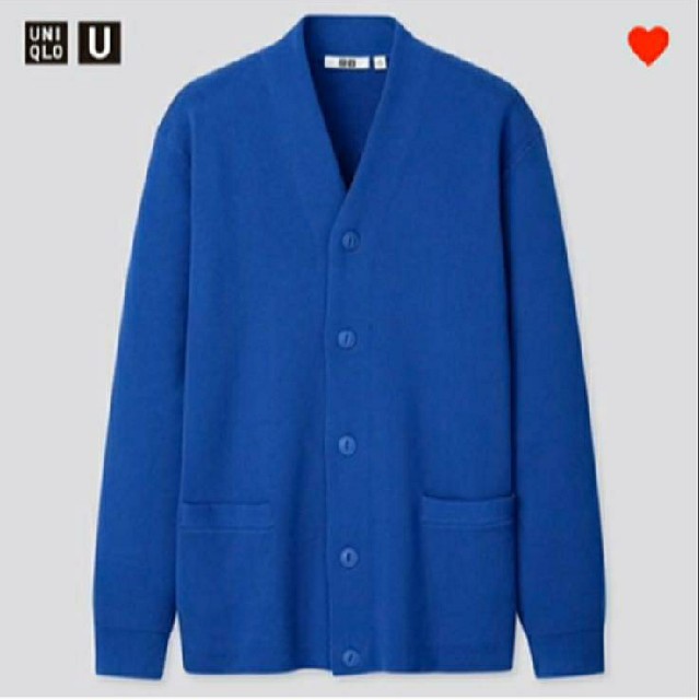 UNIQLO(ユニクロ)のミドルゲージVネックカーディガン【ユニクロユー】 メンズのトップス(カーディガン)の商品写真