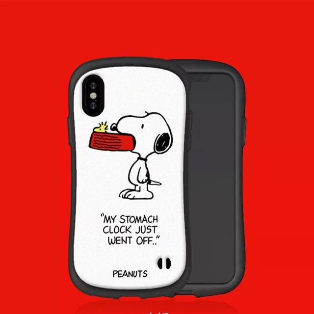 SNOOPY(スヌーピー)のスヌーピーiPhone XSMAXケース スマホ/家電/カメラのスマホアクセサリー(iPhoneケース)の商品写真