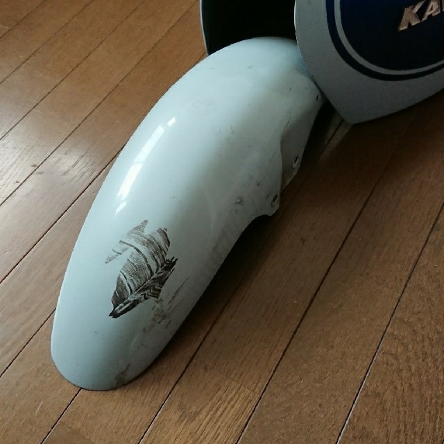 カワサキ(カワサキ)の値下げしました カワサキ 外装 ゼファーx タンクカバーセット 自動車/バイクのバイク(パーツ)の商品写真