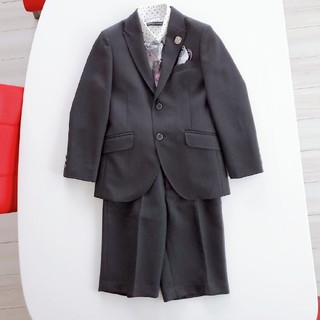 ヒロミチナカノ(HIROMICHI NAKANO)の男児入学式スーツ130(ゆったりサイズ)(ドレス/フォーマル)