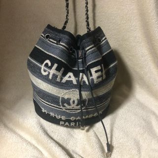 シャネル(CHANEL)のシャネル  ドーヴィル　巾着バッグ(ショルダーバッグ)