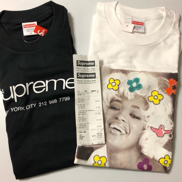 Tシャツ/カットソー(半袖/袖なし)supreme shop tee