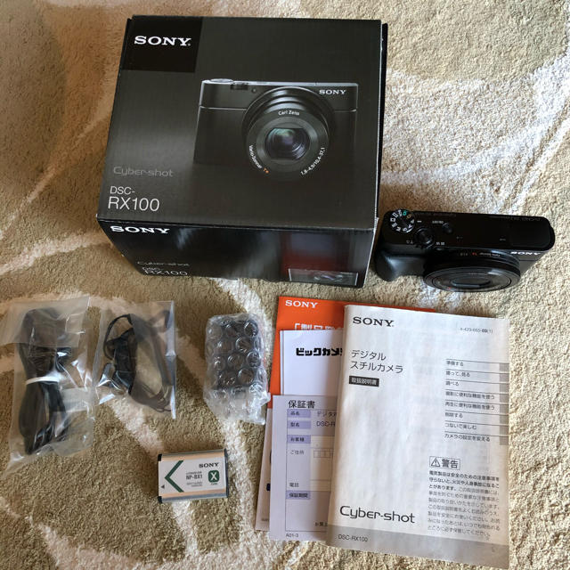 SONY Cyber−Shot RX DSC-RX100（初代）品付属品完備SONY