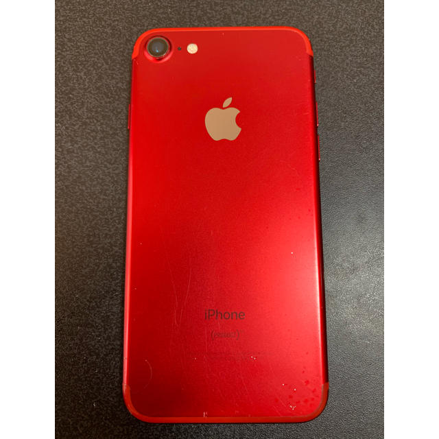 容量128GB【本体のみ】iPhone7 128GB red