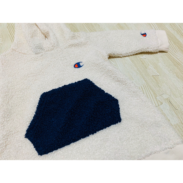 Champion(チャンピオン)のChampion パーカー  ワンピース　80 キッズ/ベビー/マタニティのベビー服(~85cm)(トレーナー)の商品写真