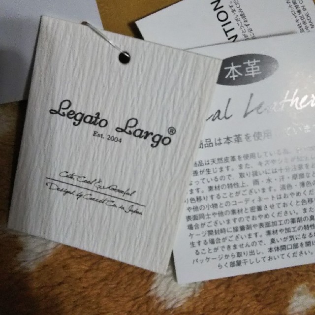 Legato Largo(レガートラルゴ)のLegato Lango 本革財布 レディースのファッション小物(財布)の商品写真