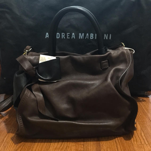 BARNEYS NEW YORK(バーニーズニューヨーク)のMABIANI アンドレアマビアーニ イタリアショルダーバッグ レディースのバッグ(ショルダーバッグ)の商品写真
