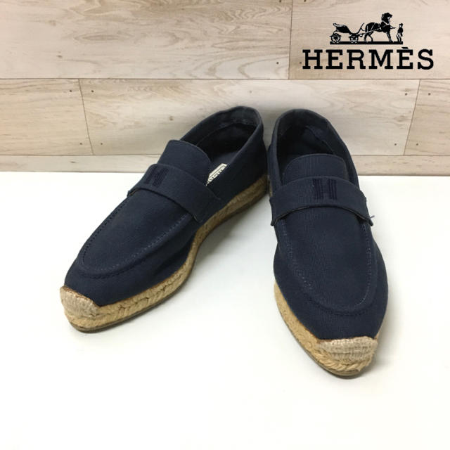 Hermes(エルメス)のチャミ様専用【HERMES 】エスパドリーユ (36) スリッポン レディースの靴/シューズ(スリッポン/モカシン)の商品写真