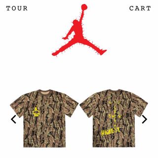 ナイキ(NIKE)のtravis scott t camo  XLサイズ(Tシャツ/カットソー(半袖/袖なし))