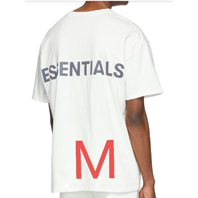 FEAR OF GOD(フィアオブゴッド)のFOG ESSENTIALS★Boxy T-Shirt ホワイト メンズのトップス(シャツ)の商品写真