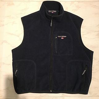 ポロラルフローレン(POLO RALPH LAUREN)のPOLO  RALPH LAUREN フリース　メンズ　ベスト(ダウンベスト)