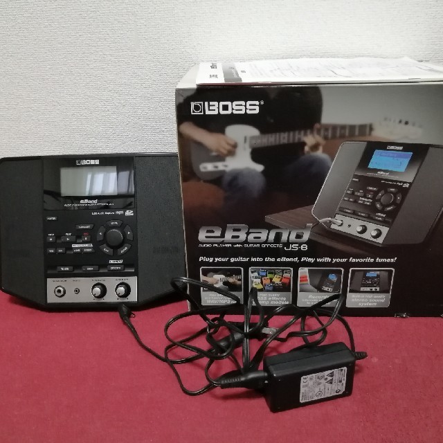 美品　BOSS ギターアンプ オーディオプレーヤー JS-8 eBand 録音