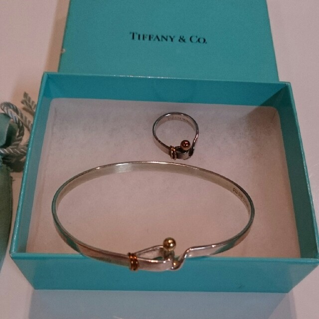 数回使用三越購入TIFFANY\u0026Coティファニーシルバーバングル