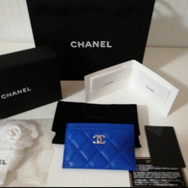 正規品！未使用　CHANEL　カードケース　マトラッセ