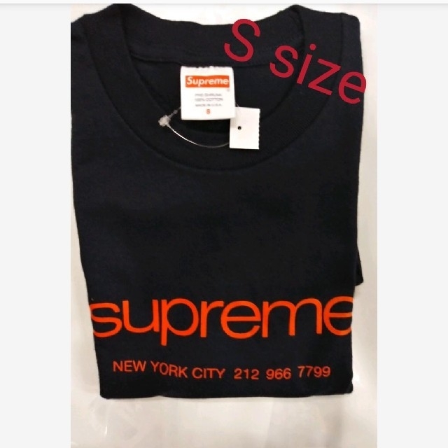 Supreme Shop Tee　ネイビー