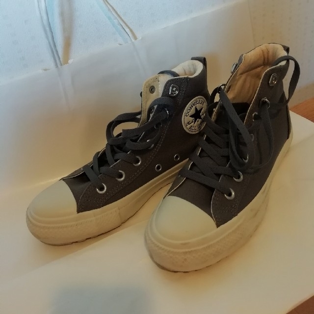 CONVERSE(コンバース)のコンバースオールスター　グレー　24cm　minnmi様専用 レディースの靴/シューズ(スニーカー)の商品写真