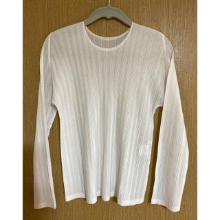 プリーツプリーズイッセイミヤケ(PLEATS PLEASE ISSEY MIYAKE)のイッセイミヤケ　プリーツプリーズ リブプリーツカットソー(カットソー(長袖/七分))