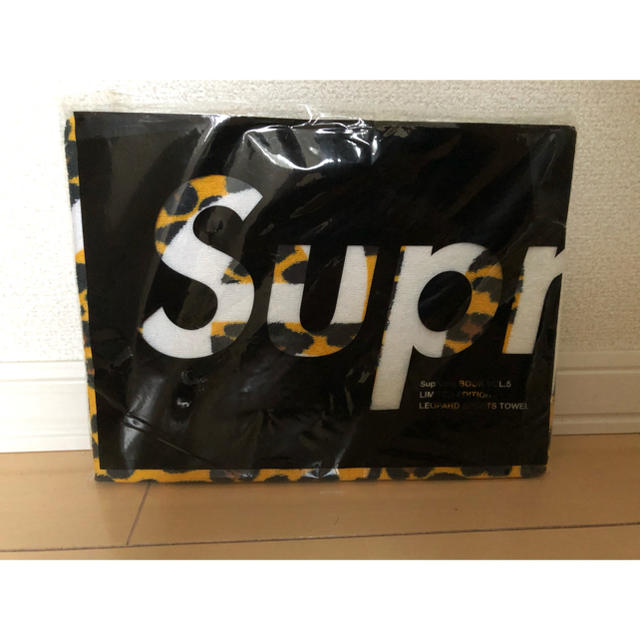 Supreme タオル レオパード mook ムック BOX ボックス シュプ