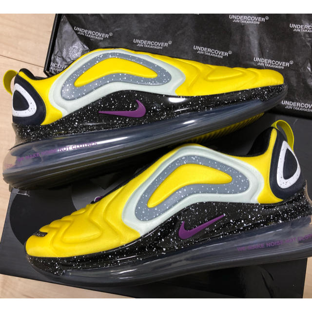 NIKE(ナイキ)のNIKE × UNDERCOVER AIRMAX 720 イエロー メンズの靴/シューズ(スニーカー)の商品写真