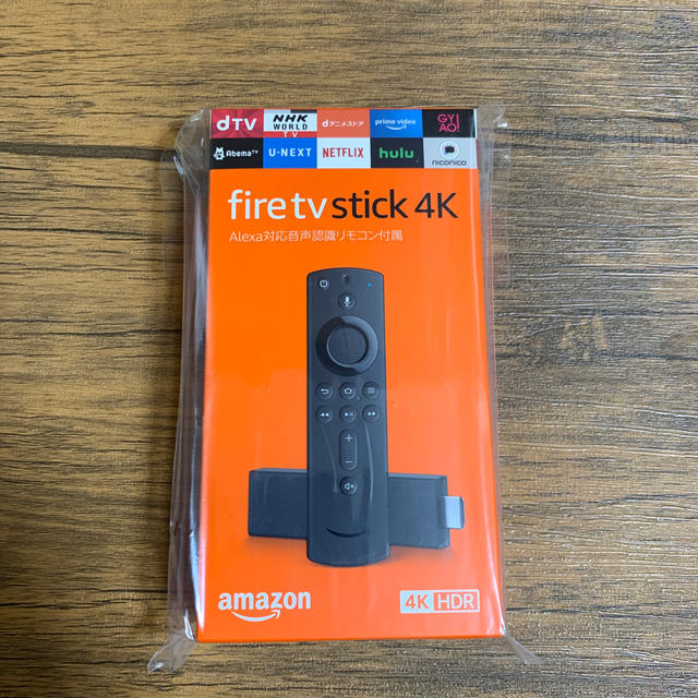 新品未開封 amazon fire tv stick 4K-