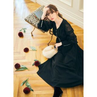 andmary エルリボンドレス elle ribbon dress