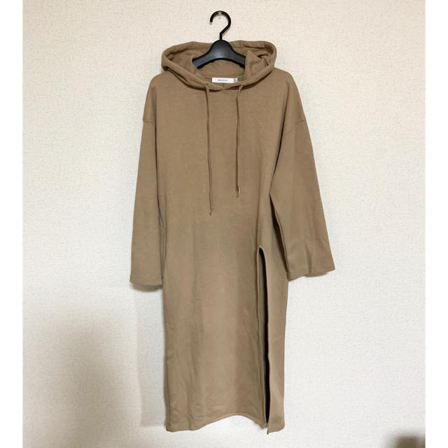 moussy❤️人気商品！SLIT LONG HOODIE 2