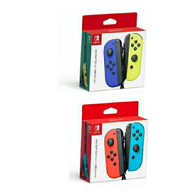 家庭用ゲーム機本体 【新品未開封】Joy-Con Nintendo Switch 3個セット 