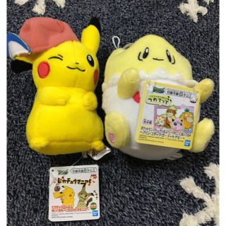 ポケモン(ポケモン)のポケモン ぬいぐるみセット(ピカチュウ＆トゲピー)(キャラクターグッズ)