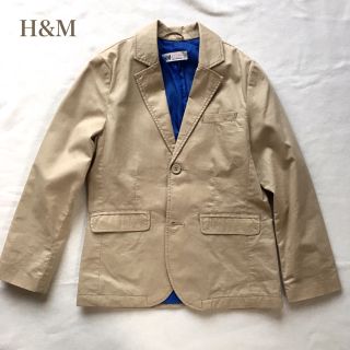 エイチアンドエム(H&M)のH&Mジャケット BOYS シンプル 未使用 128cm 卒園式 入学式 食事会(ジャケット/上着)