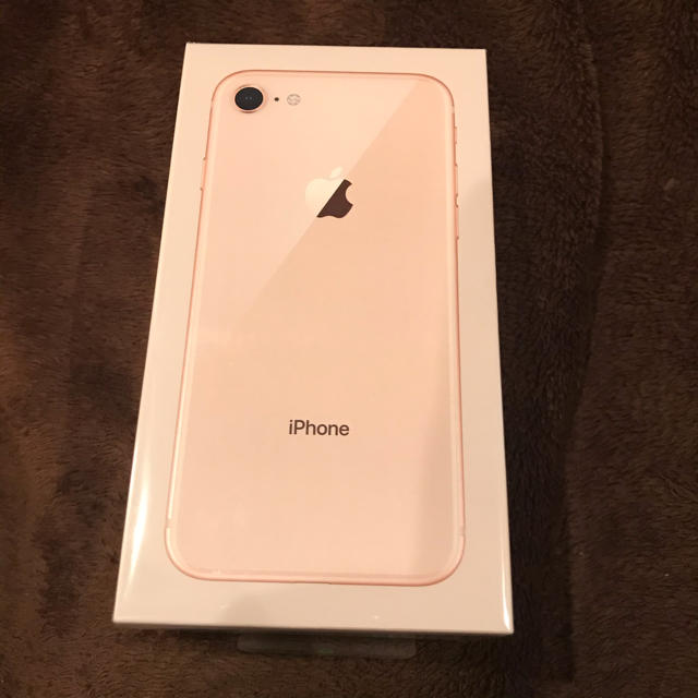 スマートフォン/携帯電話iPhone8 新品未開封　SIMロック解除済