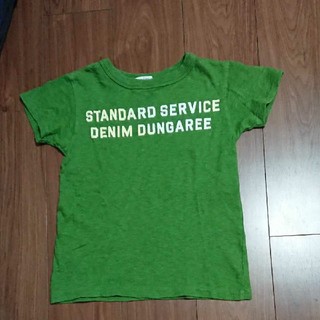 デニムダンガリー(DENIM DUNGAREE)のデニム&ダンガリー キッズTシャツ グリーン 140cm(Tシャツ/カットソー)