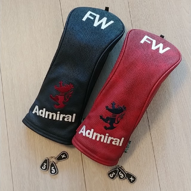 Admiral(アドミラル)のアドミラル FW ヘッドカバー2個 スポーツ/アウトドアのゴルフ(その他)の商品写真