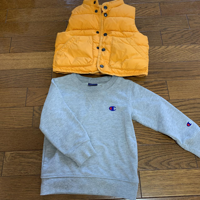 Champion(チャンピオン)のチャンピオンのキッズトレーナー キッズ/ベビー/マタニティのキッズ服男の子用(90cm~)(その他)の商品写真