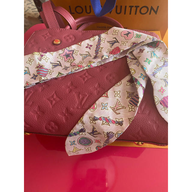 専門店 希少ルイヴィトンLOUIS VTITTONツイリー♡スカーフバンドー