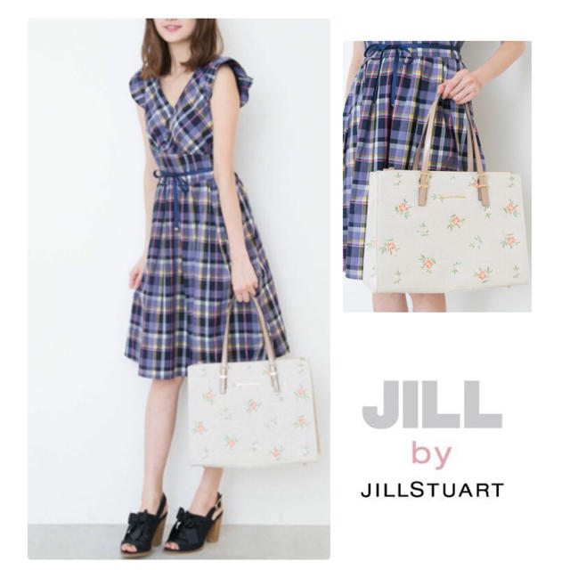 ★JILL by JILLSTUART 花柄 JJトートバッグ★