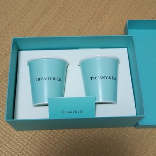 ティファニー(Tiffany & Co.)のTiffany 紙コップ風 マグカップ(グラス/カップ)