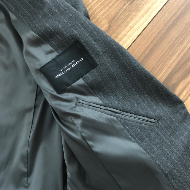 UNITED ARROWS green label relaxing(ユナイテッドアローズグリーンレーベルリラクシング)のGREEN LABEL RELAXING  パンツスーツ　グレー レディースのフォーマル/ドレス(スーツ)の商品写真